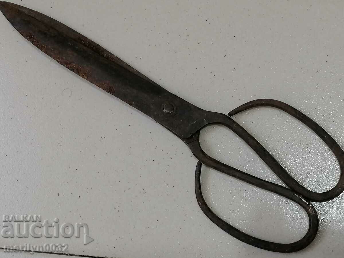 Аукцион Стара кована ножица, нож, ковано желязо Аукцион Стара кована ножица, нож, ковано желязо