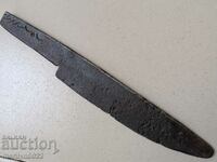 Old hand-forged shepherd's knife rioter karakulak scimitar