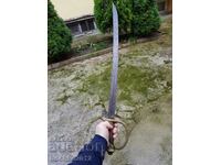 Collectible old European battle saber beg. of the 20th century