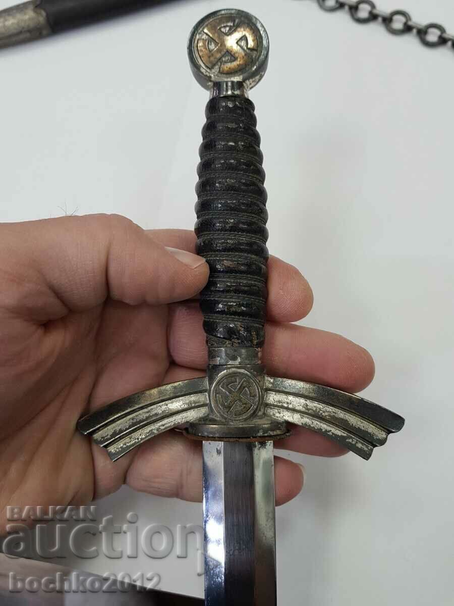 Very rare German pilot cortic First type, mdel - 5