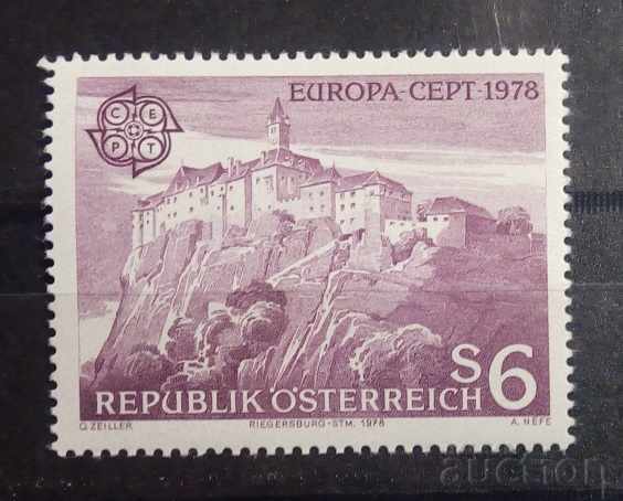Austria 1978 Europe CEPT Buildings MNH Austria 1978 Europe CEPT Buildings MNH