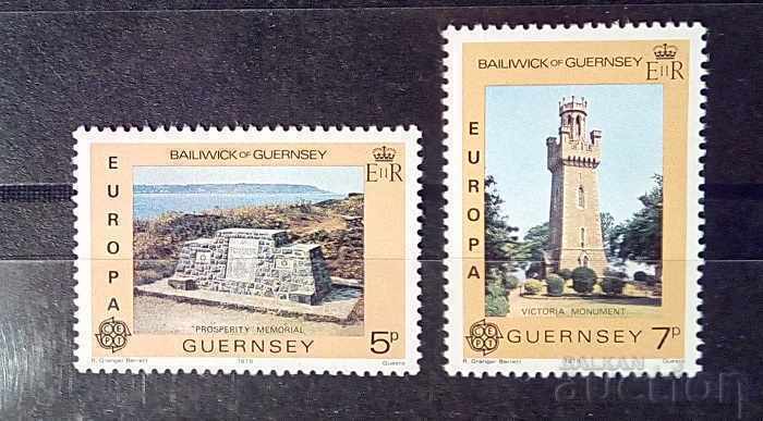 Guernsey/Guernsey 1978 Europa CEPT Buildings MNH