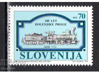 1994 Slovenia. Railway line Ljubljana-Grossuple-Novo mesto