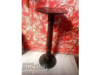 Wooden pedestal stand stand column pedestal