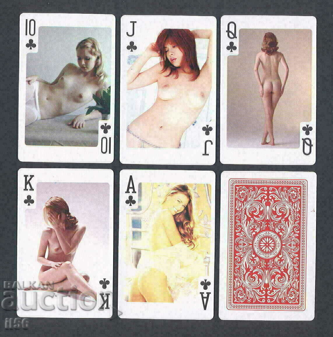 Carti de joc - erotica - poker - kenta (flush) - spatia