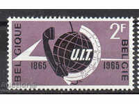 1965. Belgium. 100 years U.I.T.