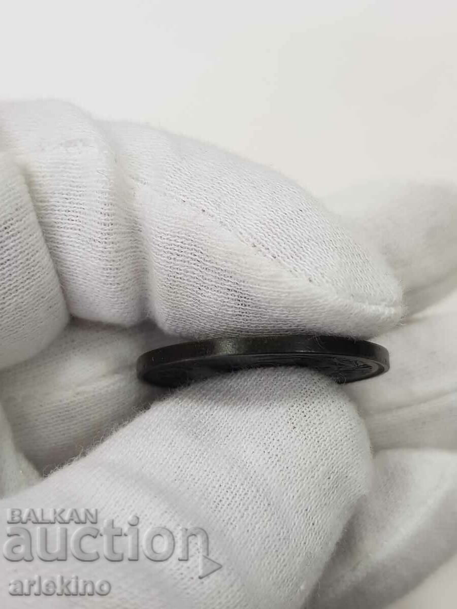 Moneda princiara de 10 centi 1881 - 7 Moneda princiara de 10 centi 1881 - 7