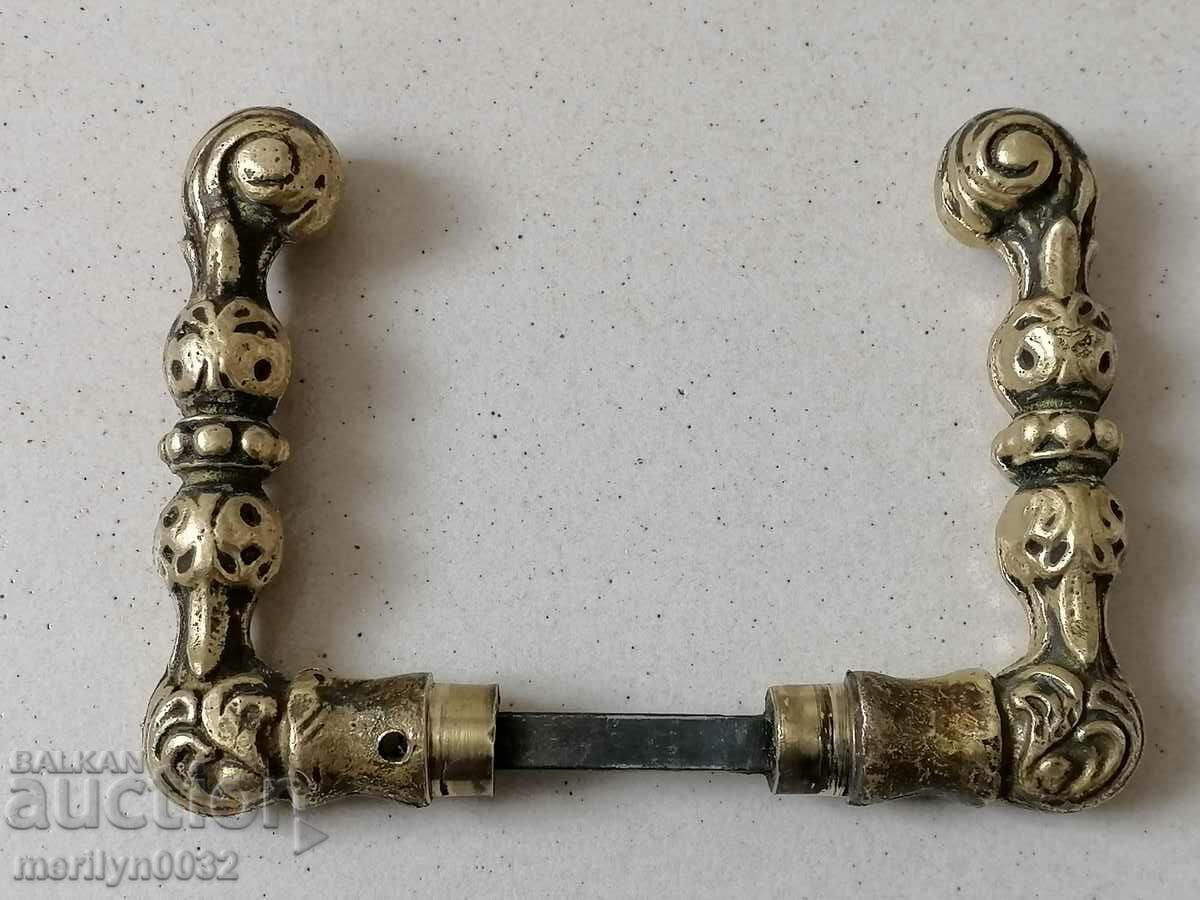 Delivery of Bronze door hardware with secret key Delivery of Bronze door hardware with secret key