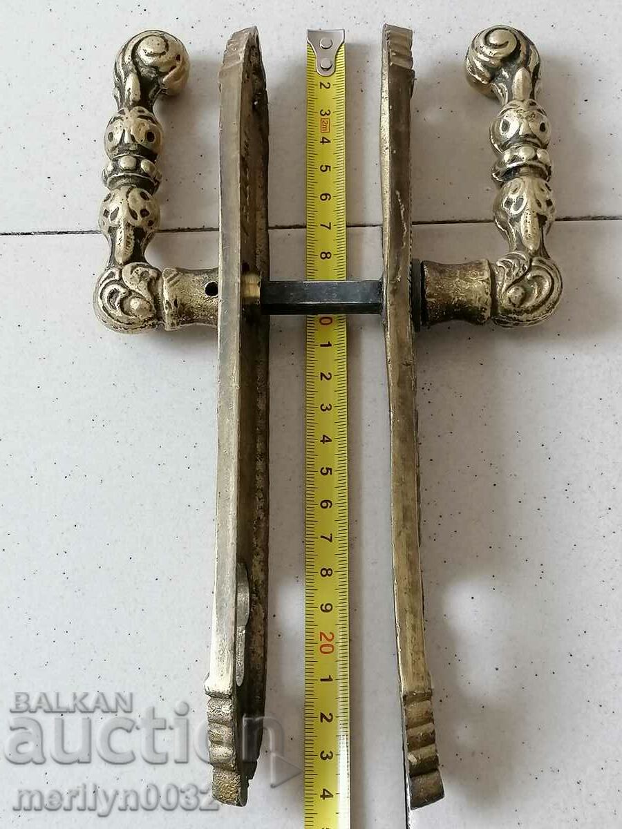 Bronze door hardware with secret key - 5 Bronze door hardware with secret key - 5