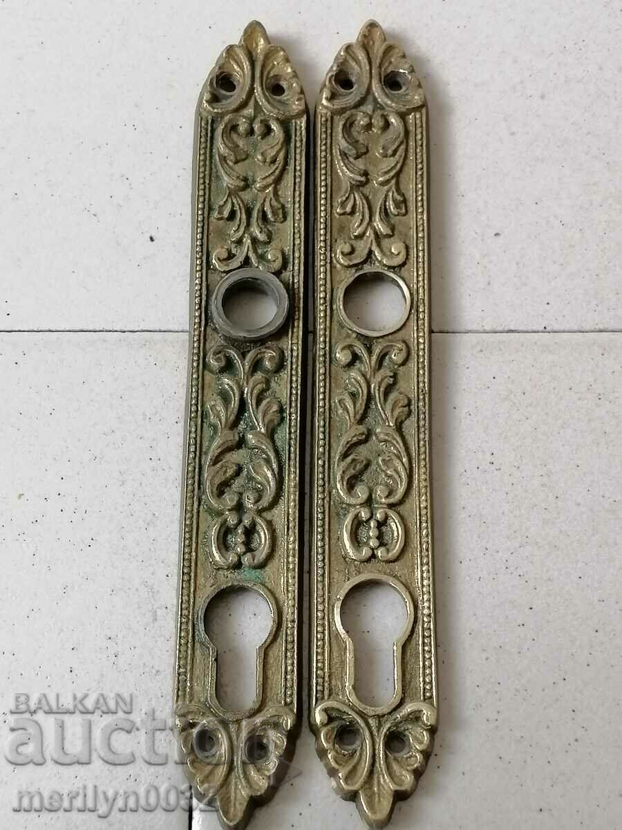 Bronze door hardware with secret key - 6 Bronze door hardware with secret key - 6