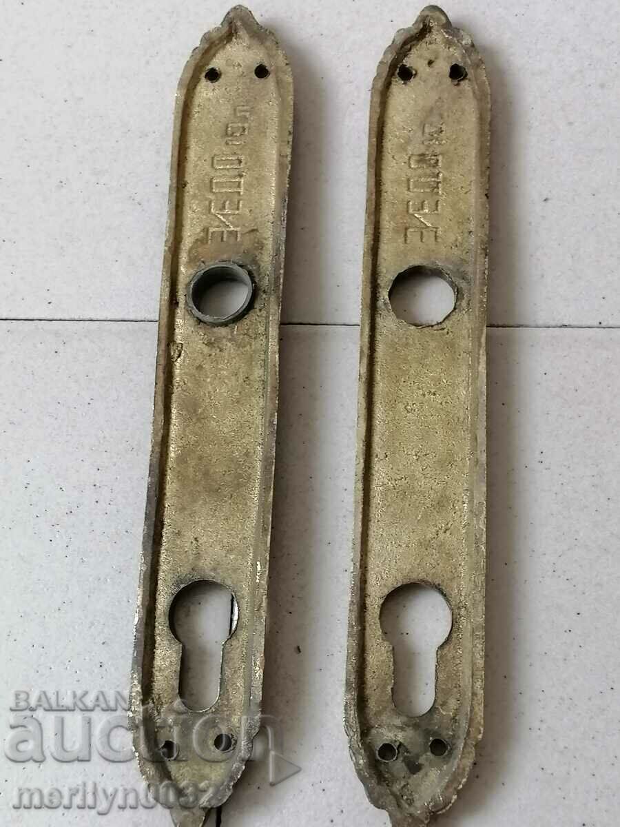Bronze door hardware with secret key - 7 Bronze door hardware with secret key - 7