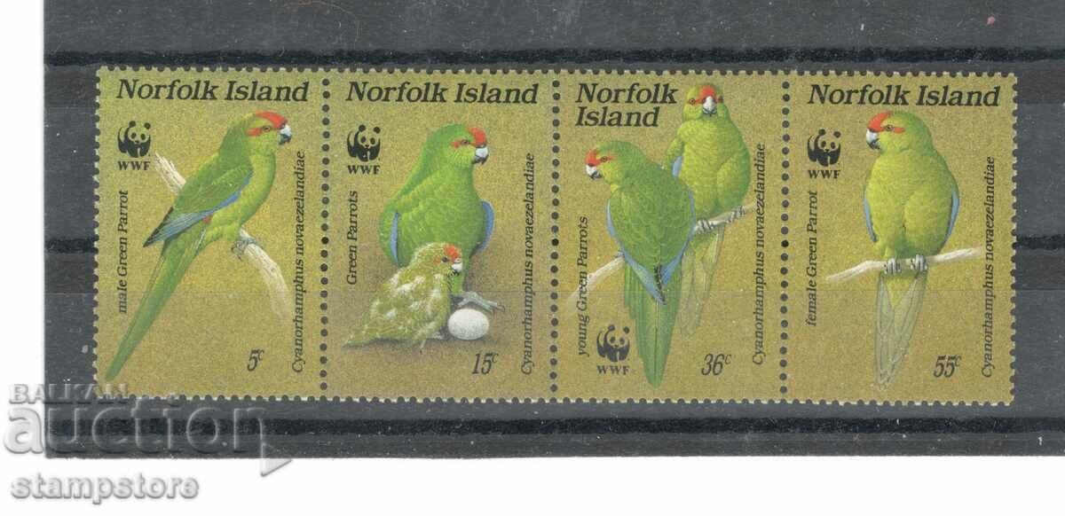 Păsări - Insula Norfolk - WWF
