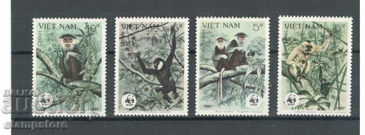 Vietnam - Maimuțe -WWF
