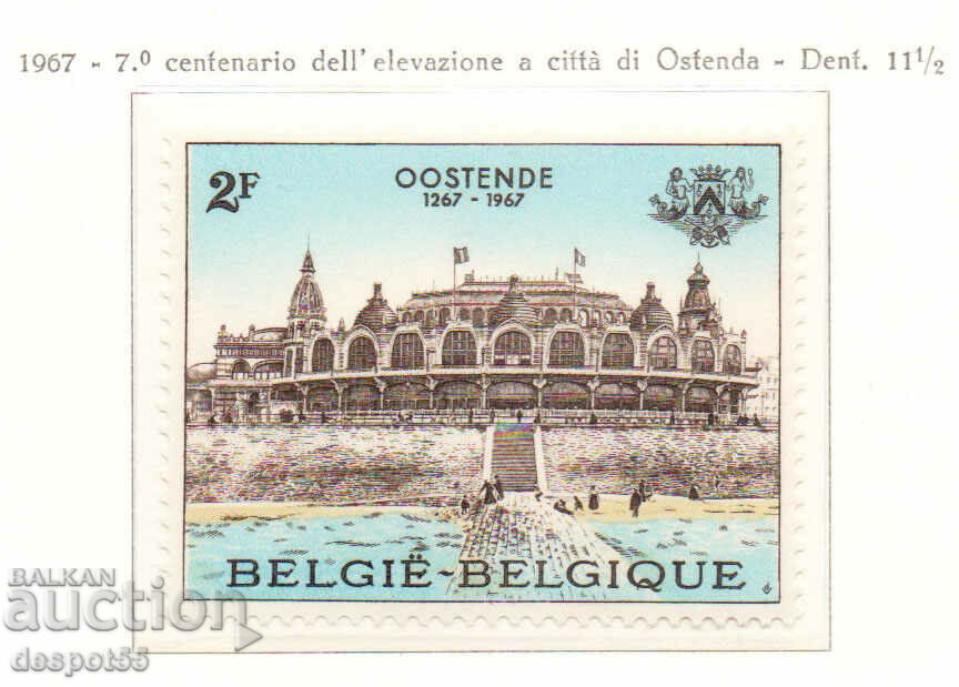 1967. Belgium. The 700th anniversary of the city of Ostend.