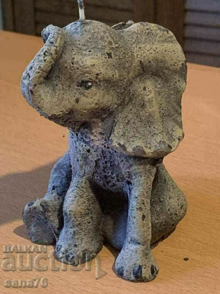 Interesting candle-Elephant