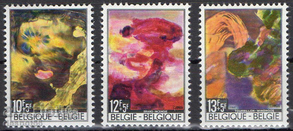 1968. Βέλγιο. Για τα θύματα των φυσικών καταστροφών.