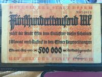 Германия Есен 500000 марки 1923
