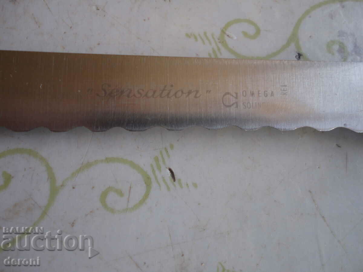 Great German Sensation Omega Solingen knife with price 25.00 BGN | € 12.78 Great German Sensation Omega Solingen knife with price 25.00 BGN | € 12.78