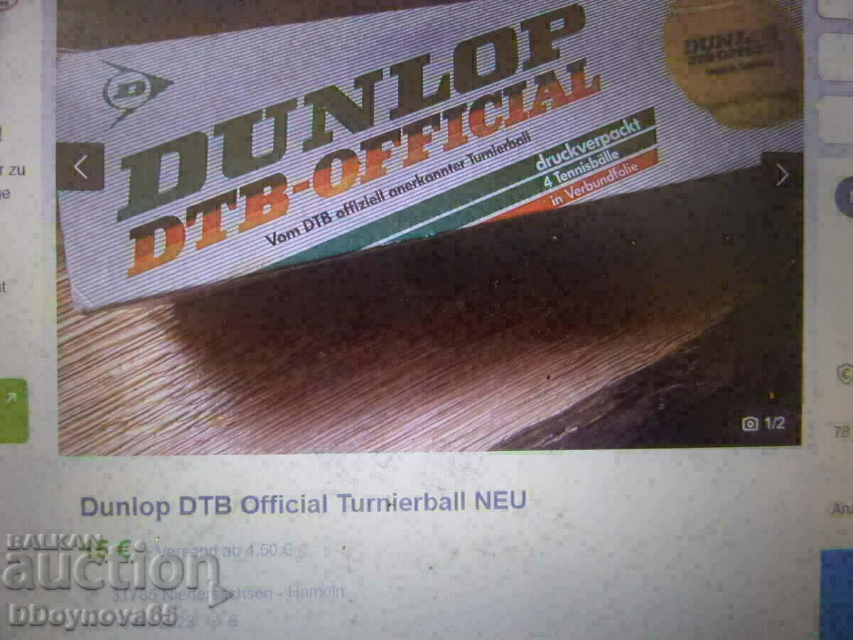 Licitație Oficial Dunlop DTB