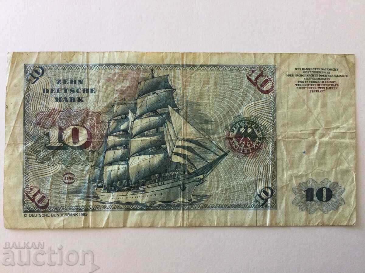 FRG Γερμανία 10 γραμματόσημα 1980 με τιμή 19.00 BGN | € 9.71