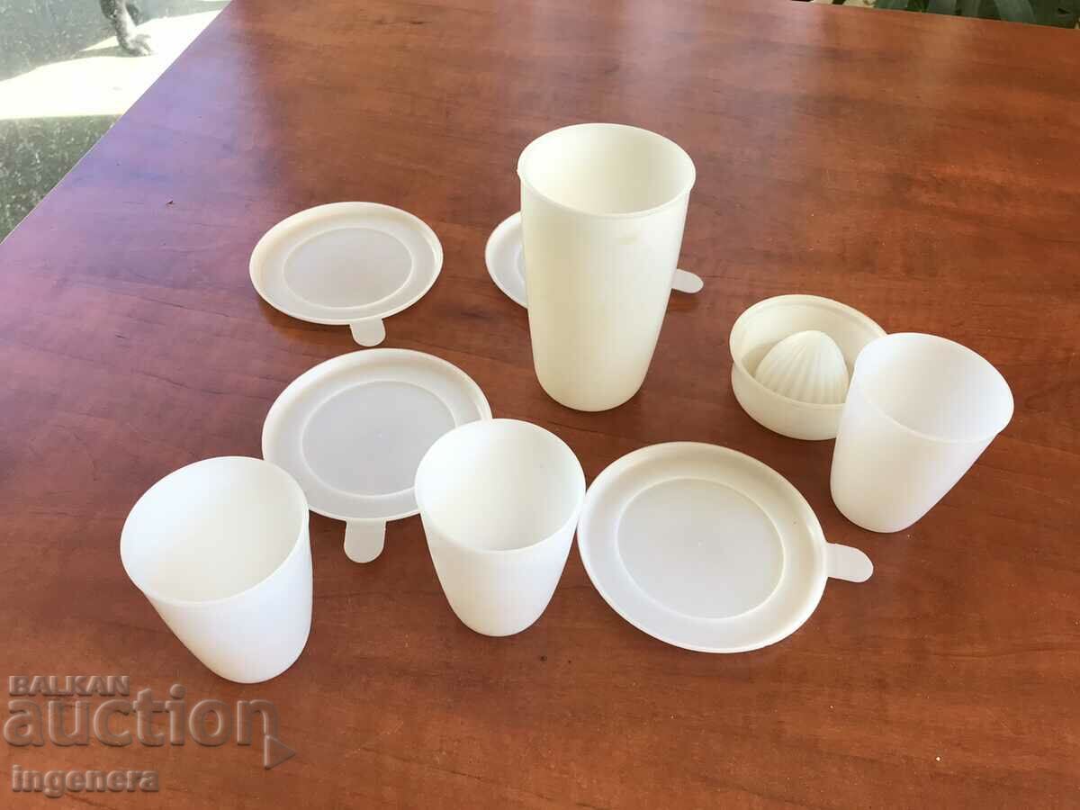 TOURIST SET CUPS PLATES AND OTHER PLASTIC with price 13.00 BGN | € 6.65