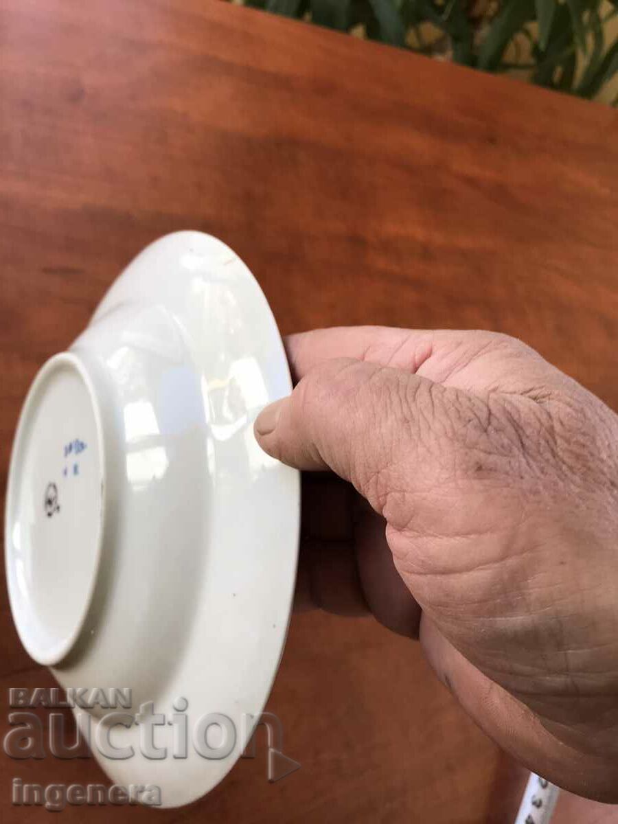 PORCELAIN PLATE RELIEF BULGARIA - 5 PORCELAIN PLATE RELIEF BULGARIA - 5