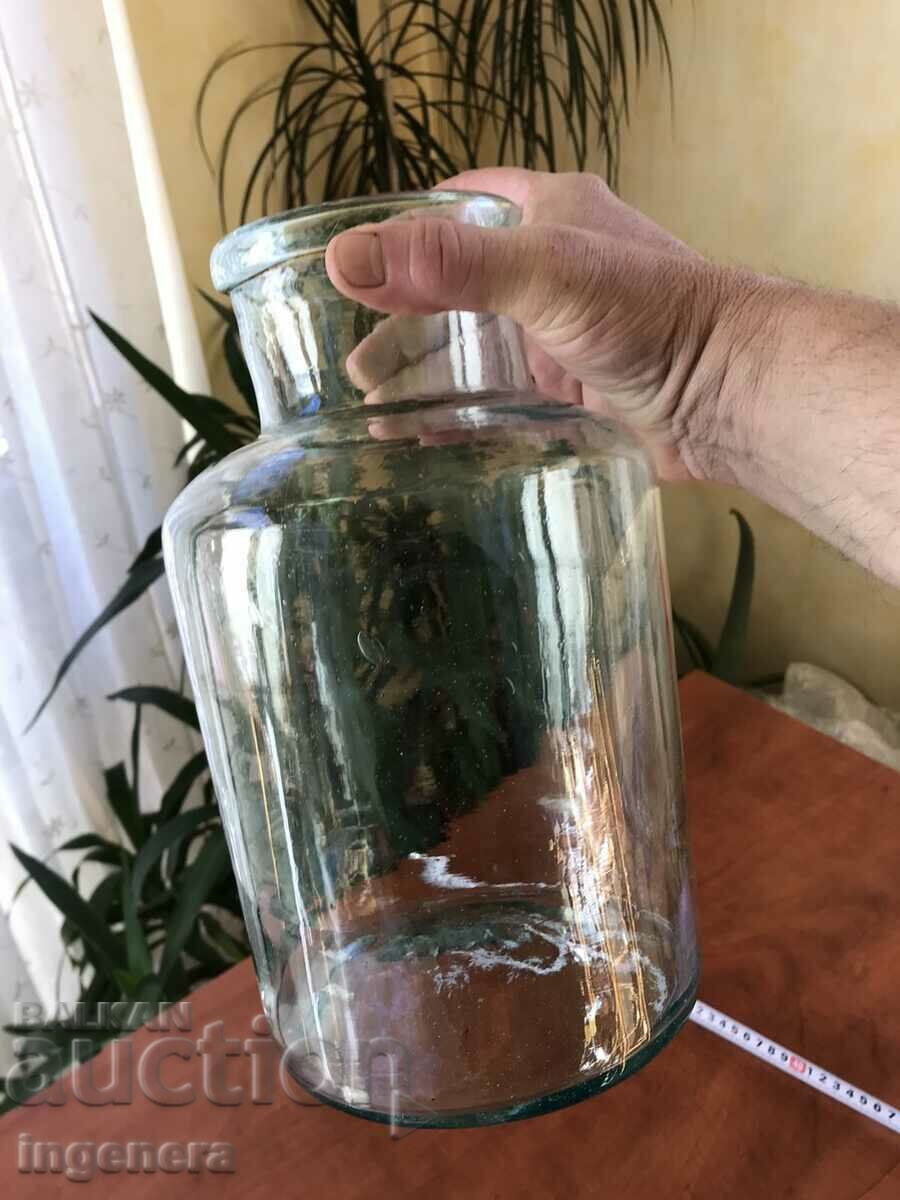 ANCIENT GLASS JAR FOR PICKLES-4 LITERS
