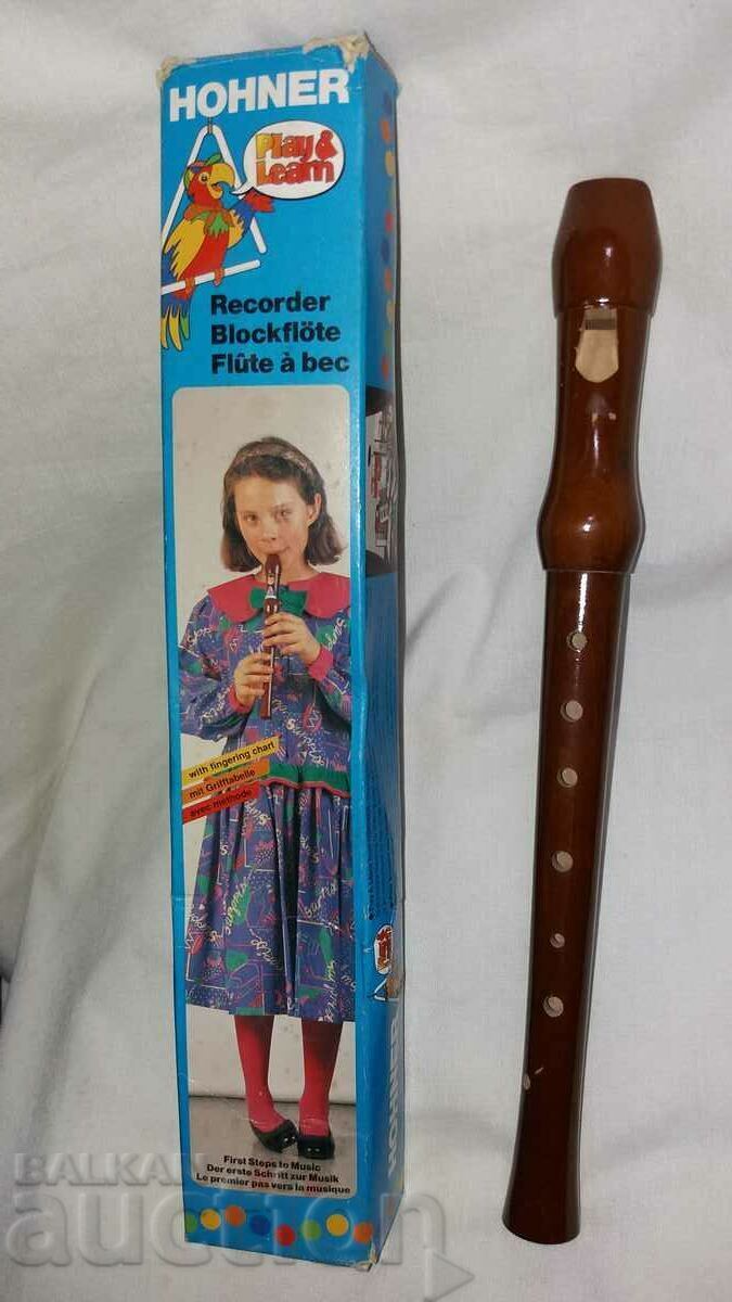Delivery of Vintage musical instrument recorder--HOHNER--Germany Delivery of Vintage musical instrument recorder--HOHNER--Germany