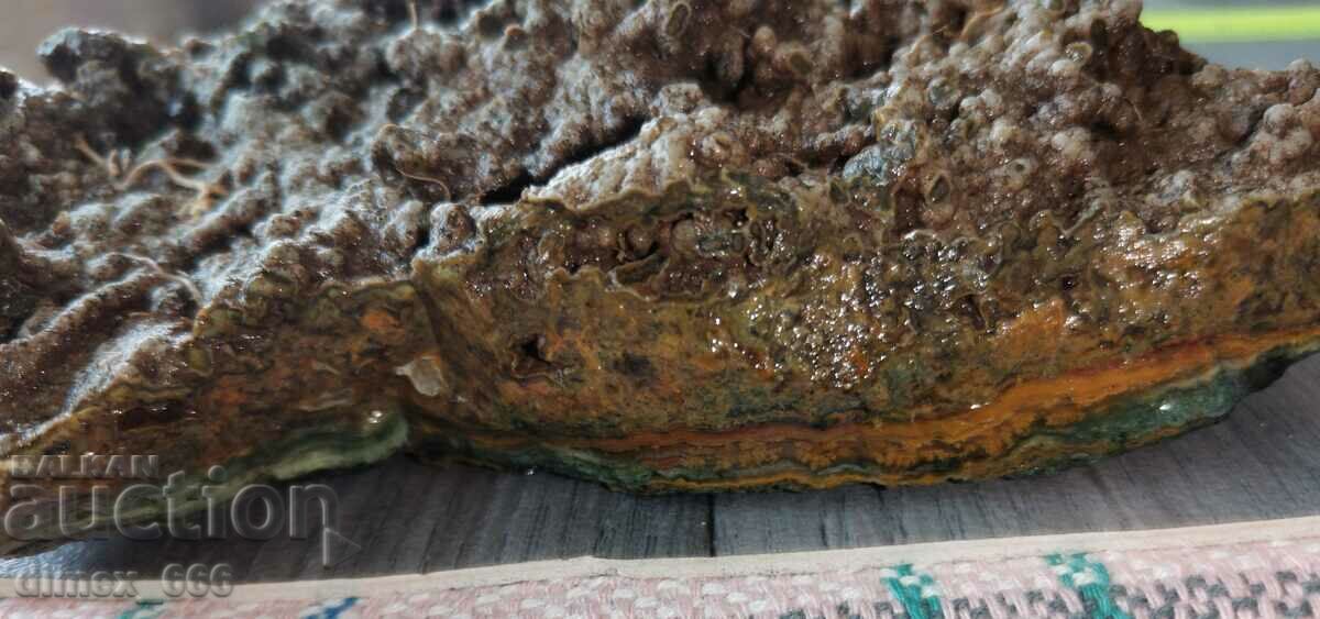 Natechka Orpheus agate from the Eastern Rhodopes with price 23.00 BGN | € 11.76 Natechka Orpheus agate from the Eastern Rhodopes with price 23.00 BGN | € 11.76