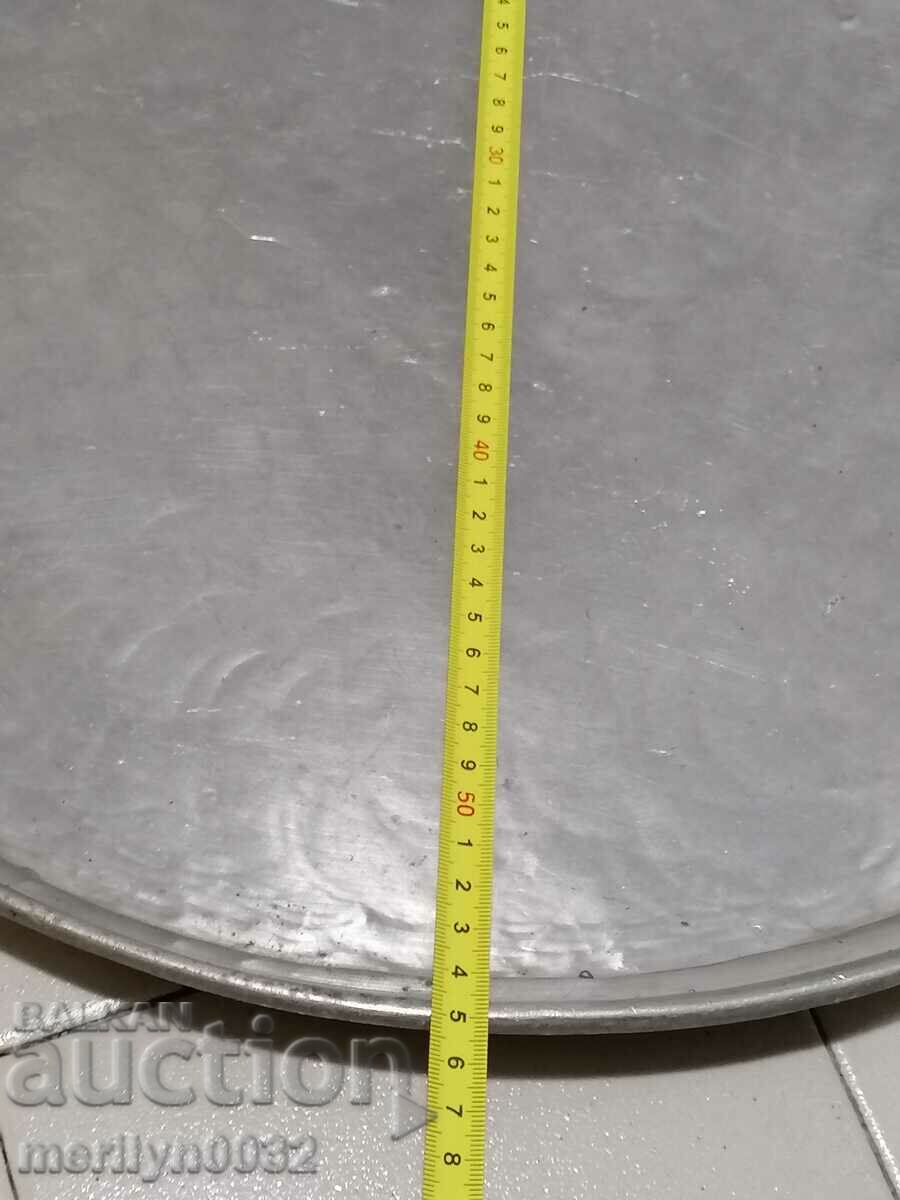 Large Christmas Pie Pan Blue Copper Copper Dish - 6 Large Christmas Pie Pan Blue Copper Copper Dish - 6