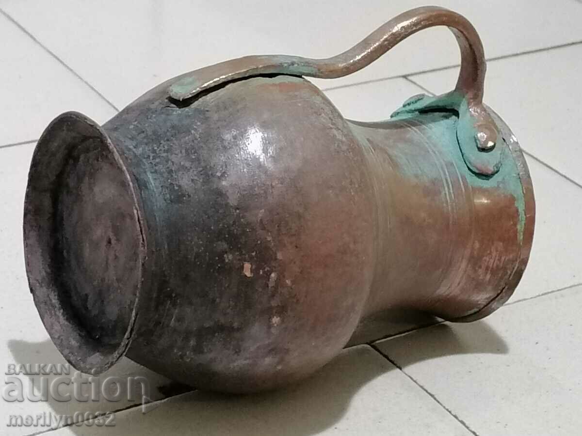 Renaissance Jug Pitcher Goblet Copper Copper Vessel - 7 Renaissance Jug Pitcher Goblet Copper Copper Vessel - 7