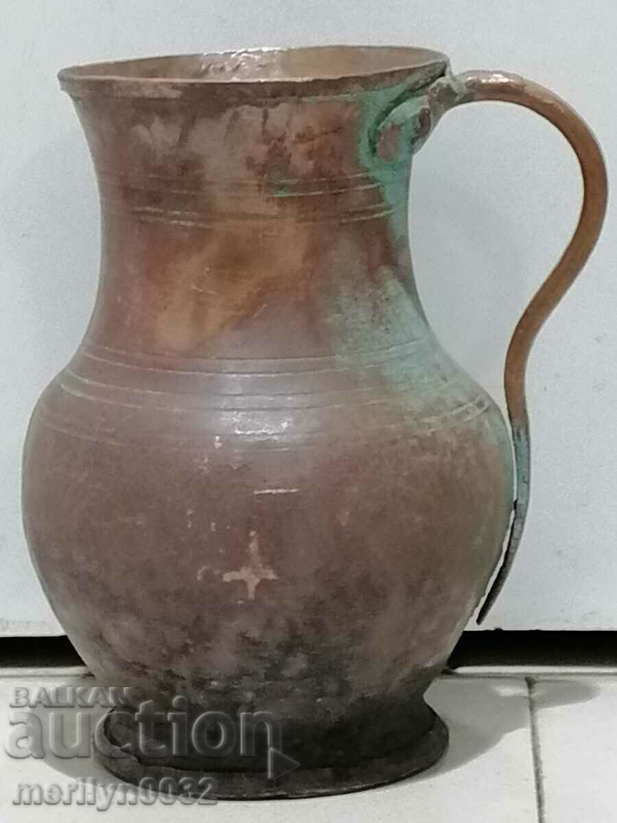 Renaissance Jug Pitcher Goblet Copper Copper Vessel