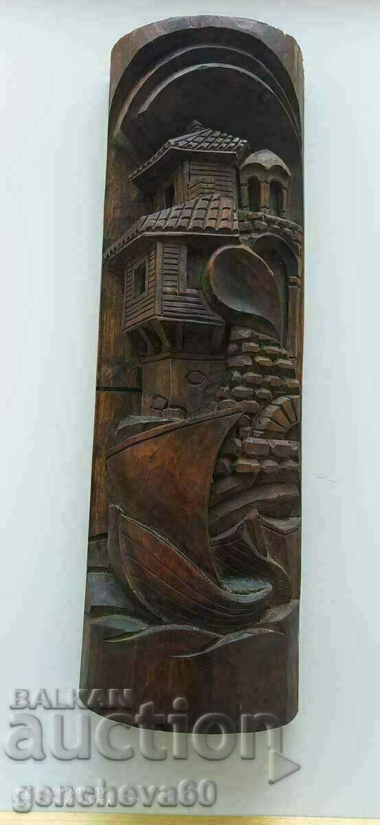 Голешев-авторска дърворезба,,Созополски къщи"