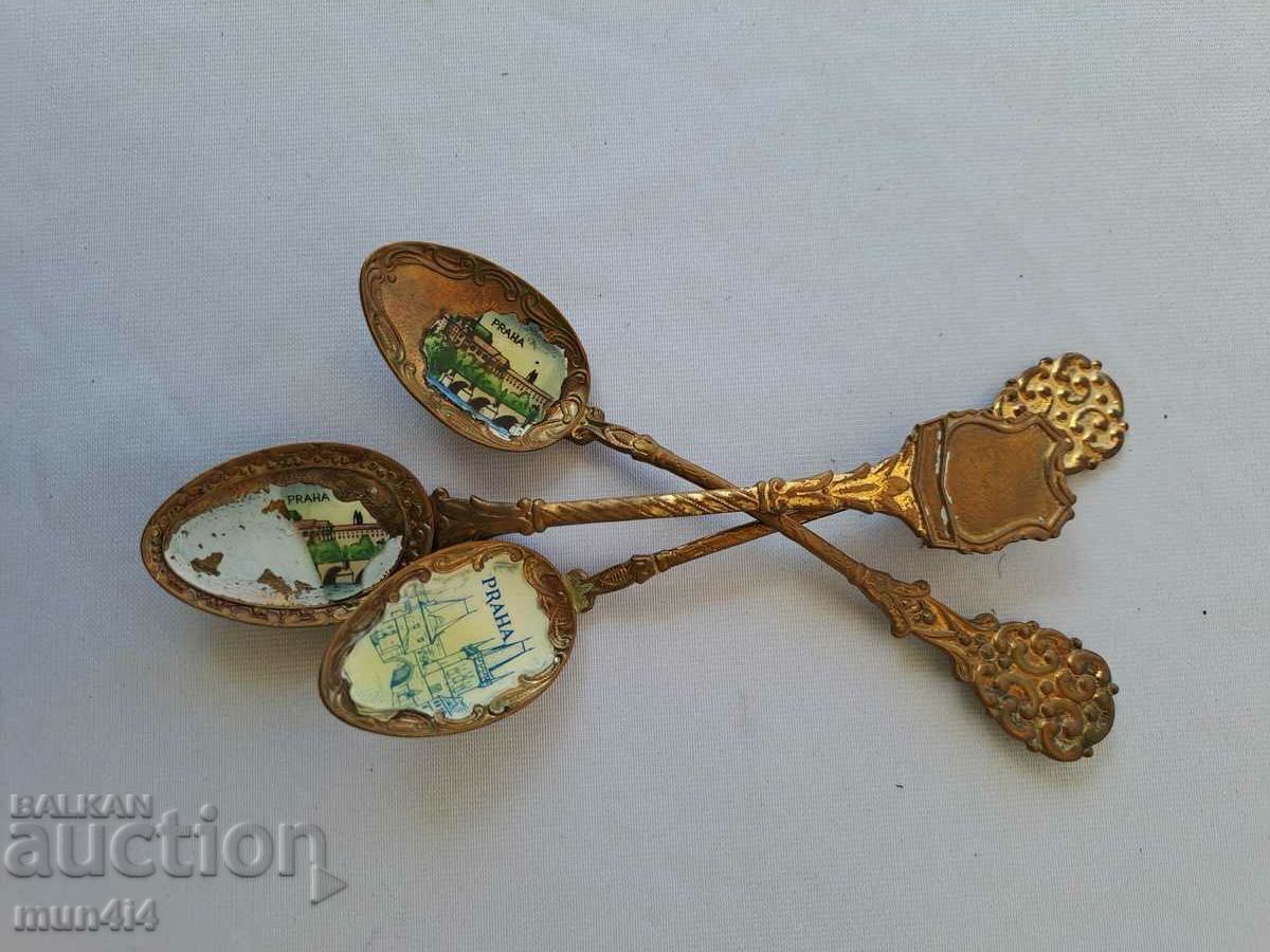 Spoons souvenirs Prague