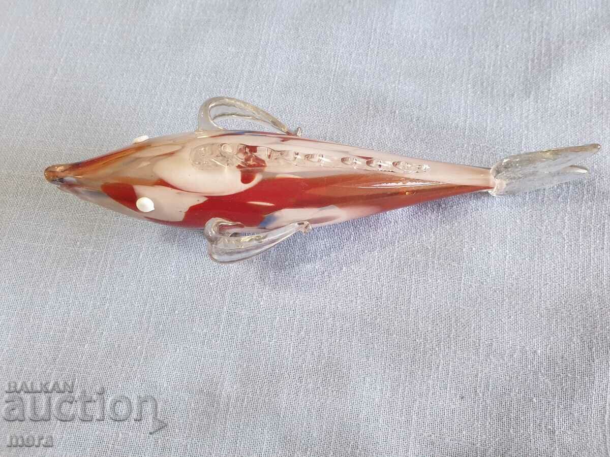 Γυάλινη φιγούρα-ψάρι-Μουράνο με τιμή 35.00 BGN | € 17.90