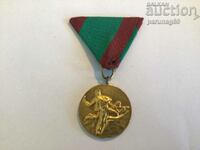 Medal "For participation in the anti-fascist struggle" 1950