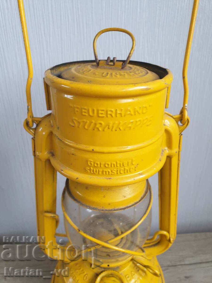 Vechi felinar cu gaz Feuerhand "Sturmkappe" Nr. 276 Special pentru copii - 5