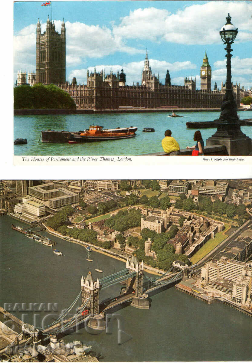 Μεγάλη Βρετανία. Λονδίνο - το βασιλικό στέμμα και τα τοπία. με τιμή 3.50 BGN | € 1.79