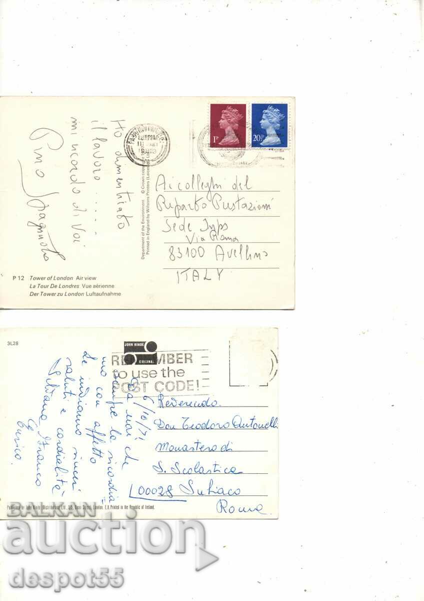 Παράδοση Μεγάλη Βρετανία. Λονδίνο - το βασιλικό στέμμα και τα τοπία.