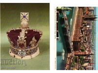 Great Britain. London - the royal crown and landscapes.