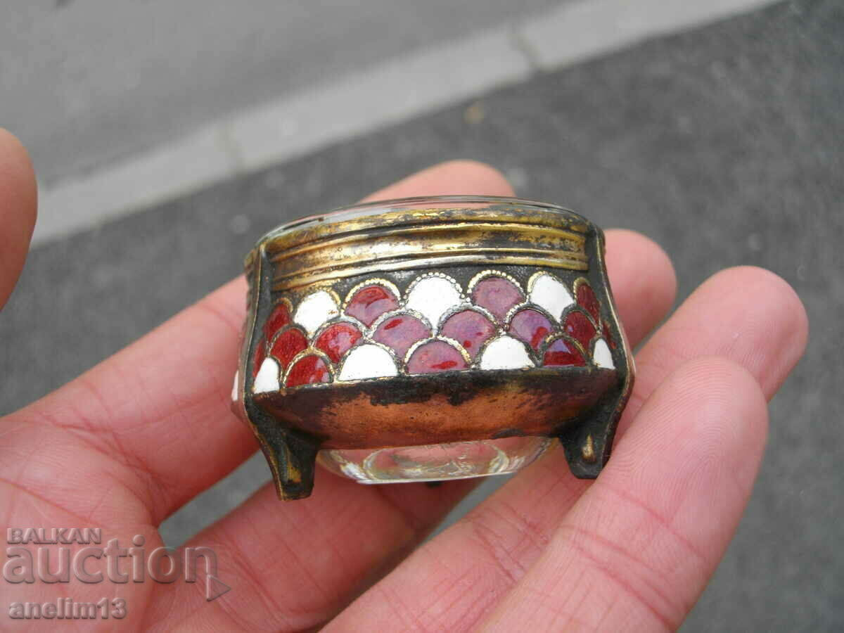 Аукцион СЪДЧЕ ЗА ХАЙВЕР ГОРЧИЦА СОСИЕРА ЕМАЙЛ СССР