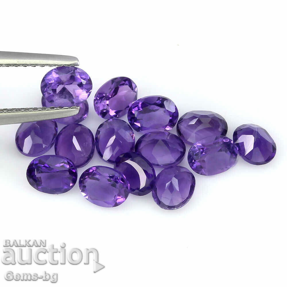 Ametrine natural 5x4 mm - 6 Ametrine natural 5x4 mm - 6