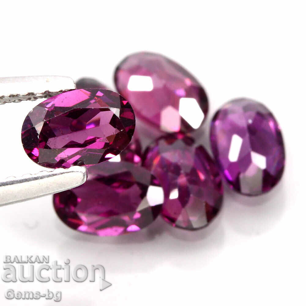 Garnet 6x4mm - 6 Garnet 6x4mm - 6