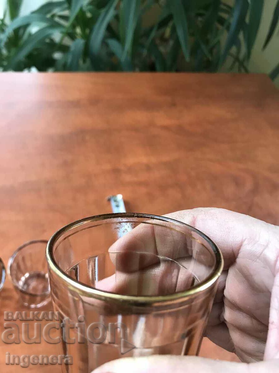 Auction GLASS GLASS THICK RELIEF COLORED FROM SOTCA-4 PCS Auction GLASS GLASS THICK RELIEF COLORED FROM SOTCA-4 PCS