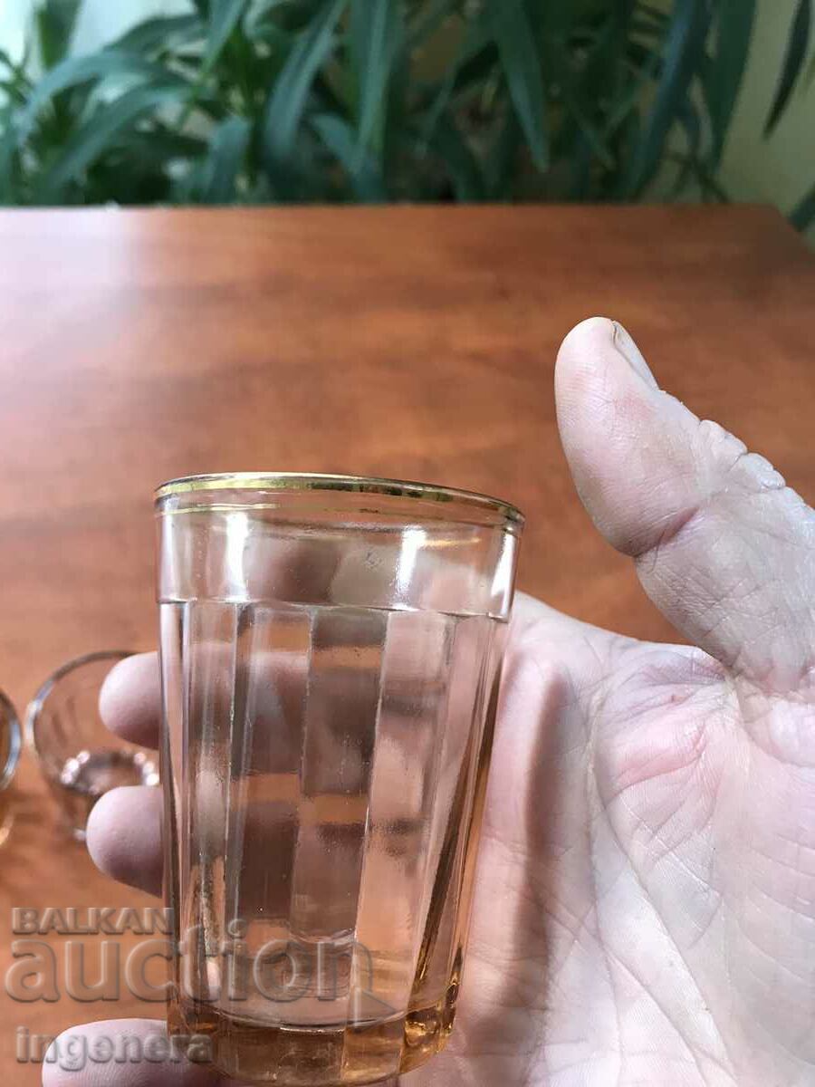 GLASS GLASS THICK RELIEF COLORED FROM SOTCA-4 PCS - 6 GLASS GLASS THICK RELIEF COLORED FROM SOTCA-4 PCS - 6