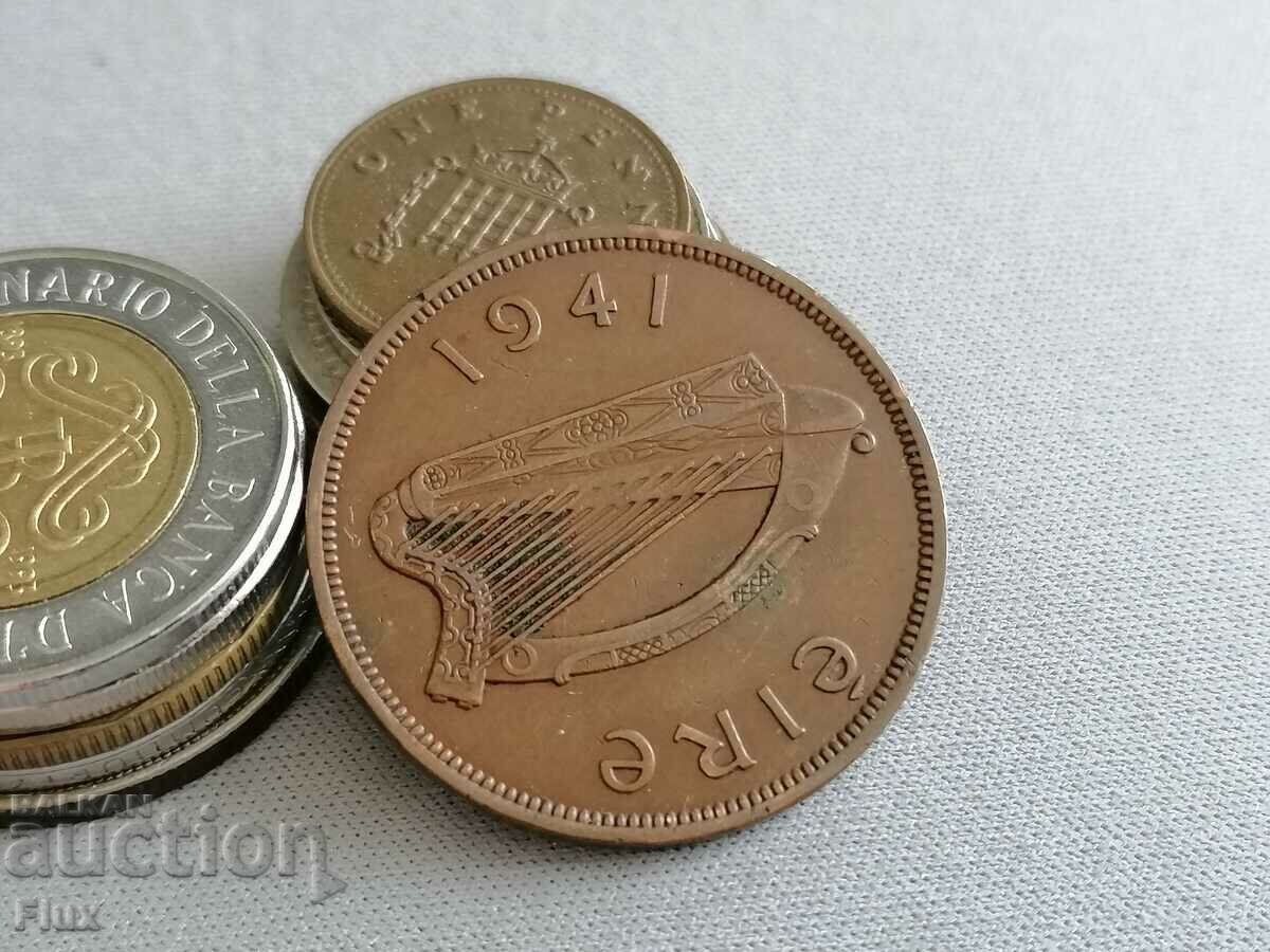 Coin - EIRE - 1 penny | 1941 with price 7.25 BGN | € 3.71