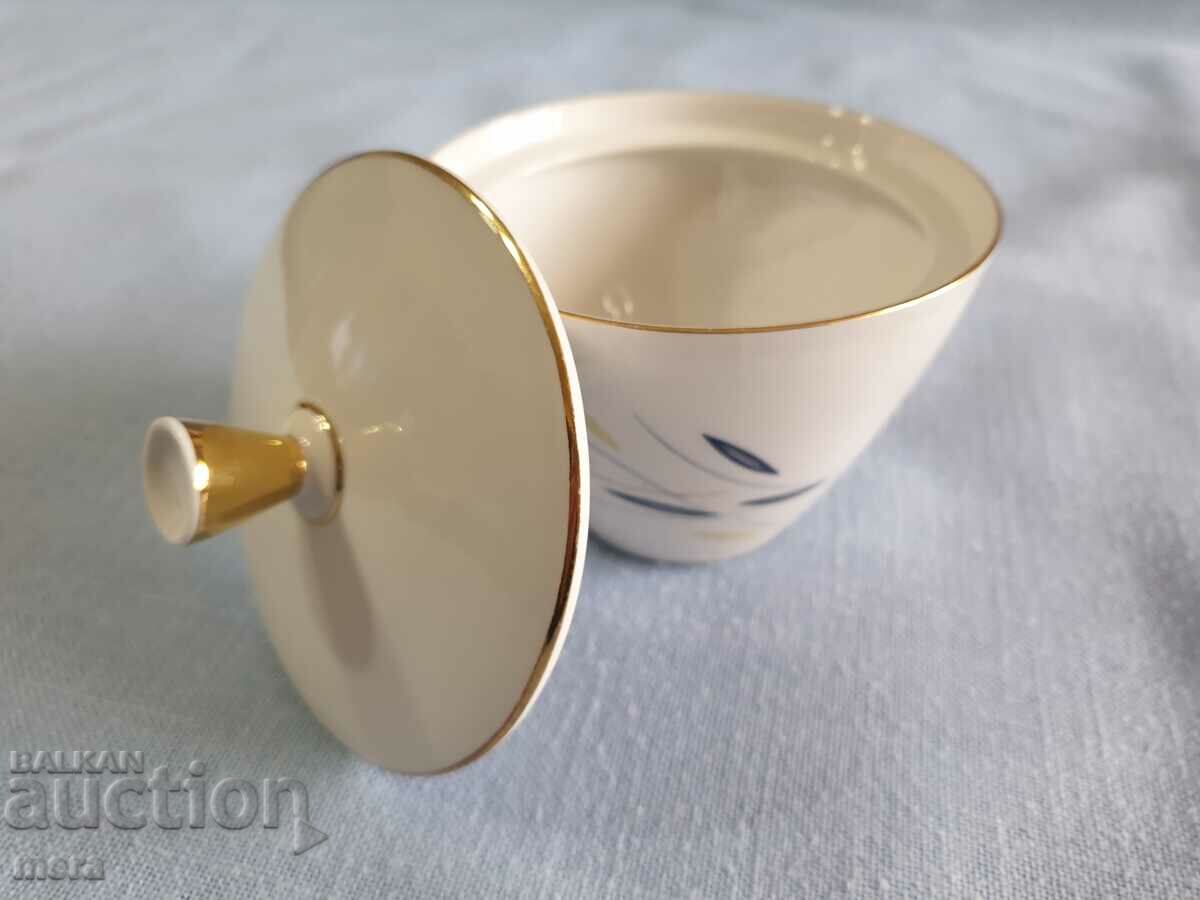 Auction Porcelain sugar bowl 1949-1954 Auction Porcelain sugar bowl 1949-1954
