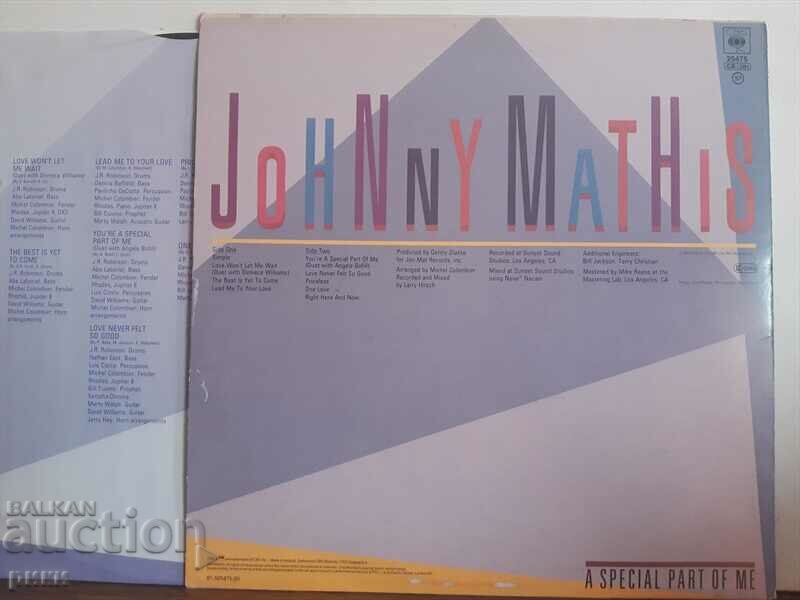 Johnny Mathis – A Special Part Of Me 1984 with price 24.00 BGN | € 12.27 Johnny Mathis – A Special Part Of Me 1984 with price 24.00 BGN | € 12.27