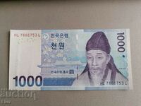 Банкнота - Южна Корея - 1000 вона UNC | 2007г.