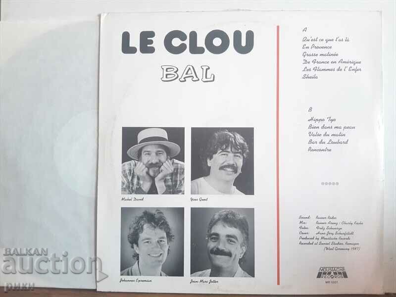 Le Clou ‎– Bal 1987 with price 16.00 BGN | € 8.18